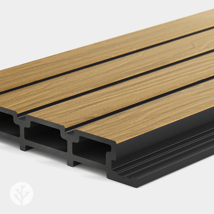 Acupanel® | Birch | Exterior Composite Wood-Effect Slat Wall Panels