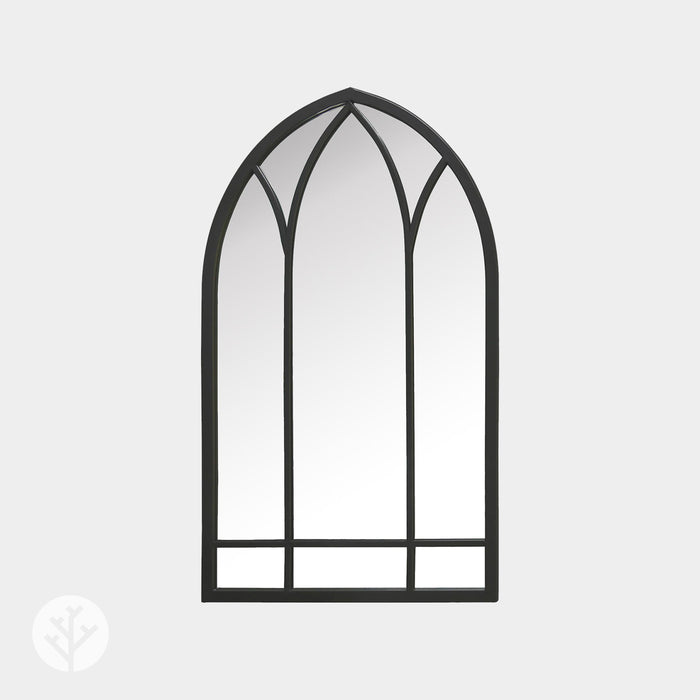 WVH® | The Arched Gothic | Garden Metal Frame Wall-Mountable Mirrors