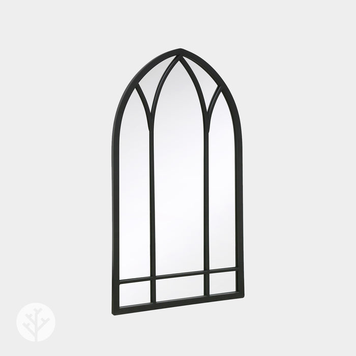 WVH® | The Arched Gothic | Garden Metal Frame Wall-Mountable Mirrors