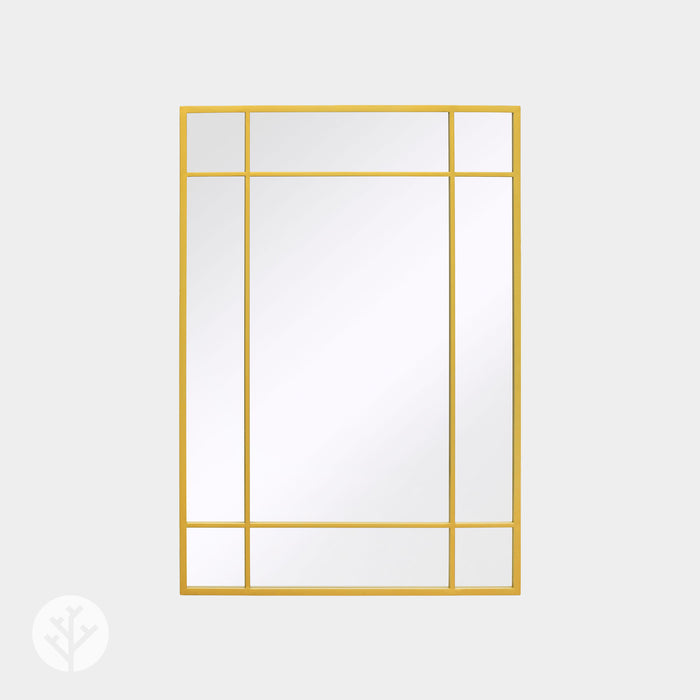 WVH® | The Industrial Pane | Window-Inspired Metal Frame Leaner and Wall-Mountable Mirrors