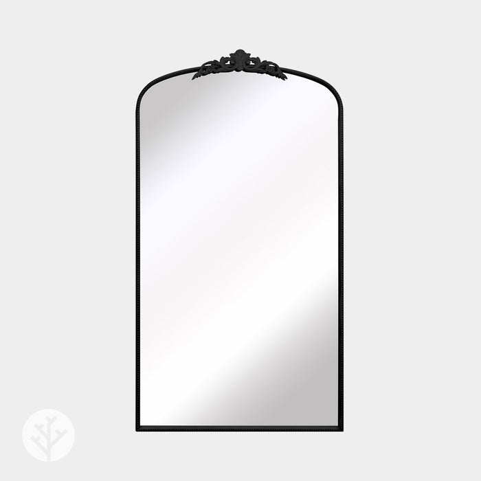 WVH® | The Ornate Arch | Embellished Metal Frame Leaner and Wall-Mountable Mirrors