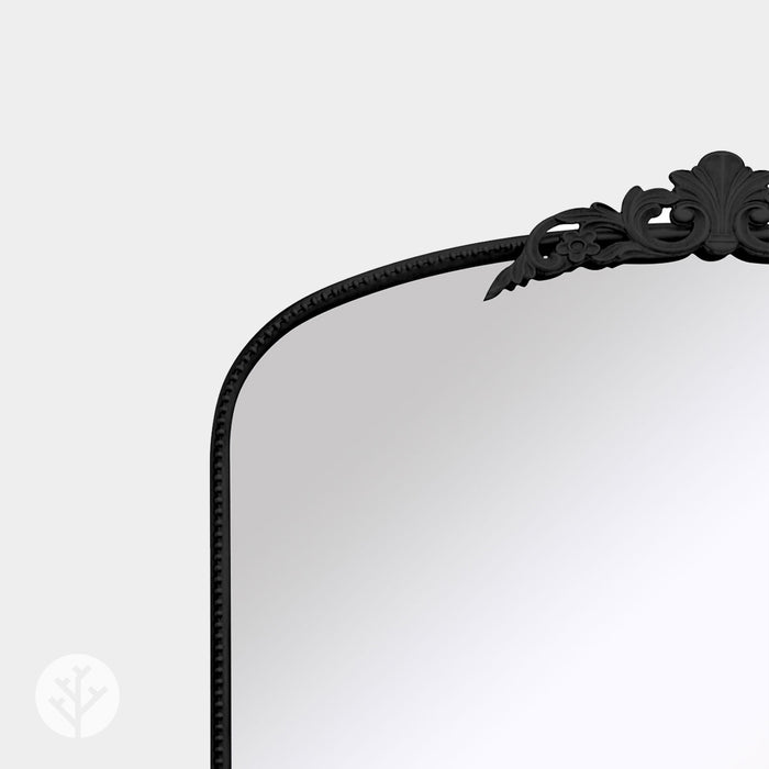 WVH® | The Ornate Arch | Embellished Metal Frame Leaner and Wall-Mountable Mirrors