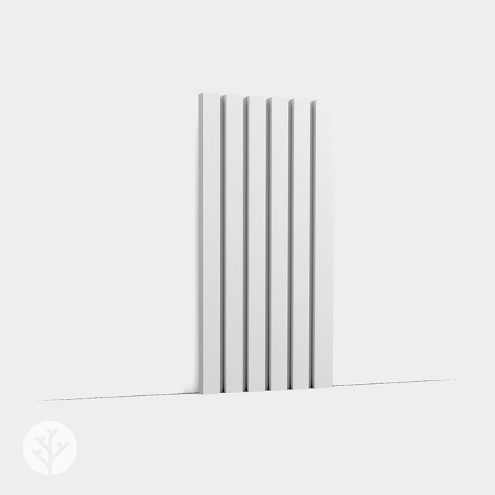 Slat 3D Paintable Wall Panels | Orac W111