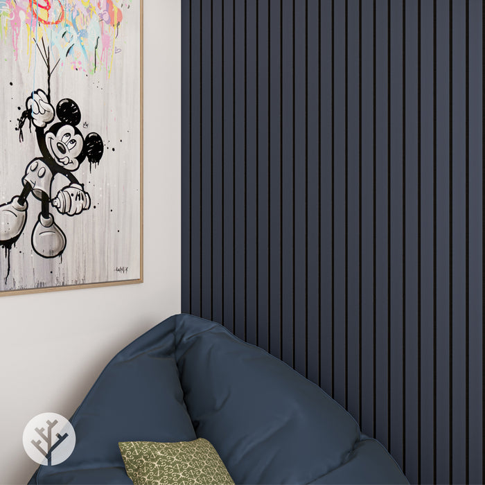 Acupanel® Luxe Blue Wrapped Acoustic Wall Panels