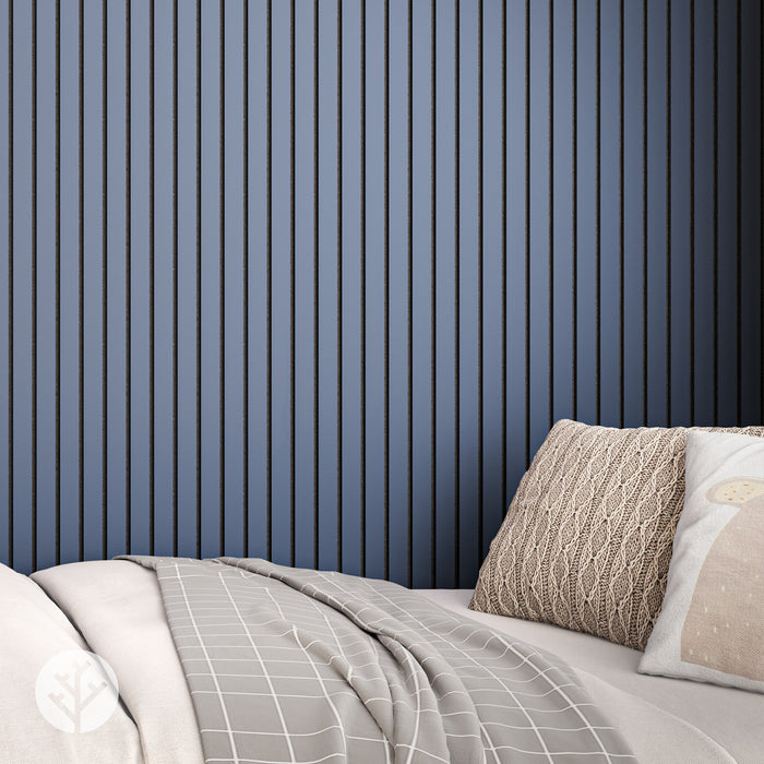 Acupanel® Luxe Blue Wrapped Acoustic Wall Panels