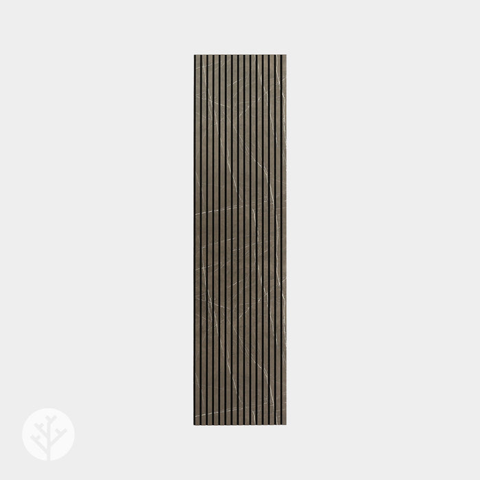 Acupanel® Marble Brown Acoustic Slat Wall Panels