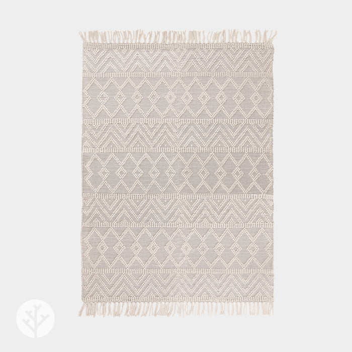 Aztec Grey Luxury Rug | WVH®