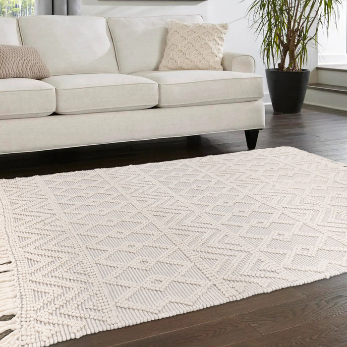 Aztec Grey Luxury Rug | WVH®