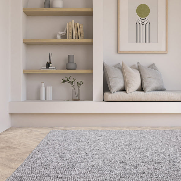 Bobble Grey Luxury Rug