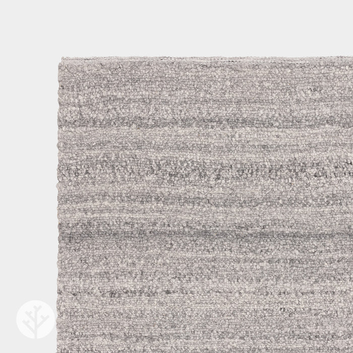 Linear Steel Grey Luxury Rug | WVH®