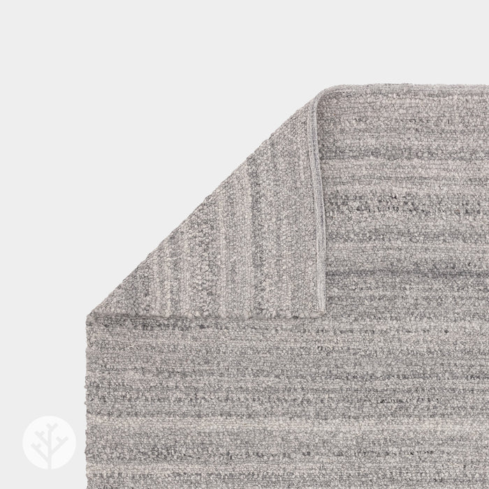 Linear Steel Grey Luxury Rug | WVH®