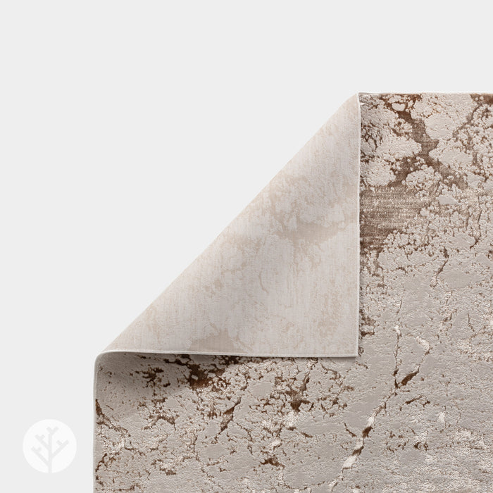 Marble Gold Strata Luxury Rug | WVH®