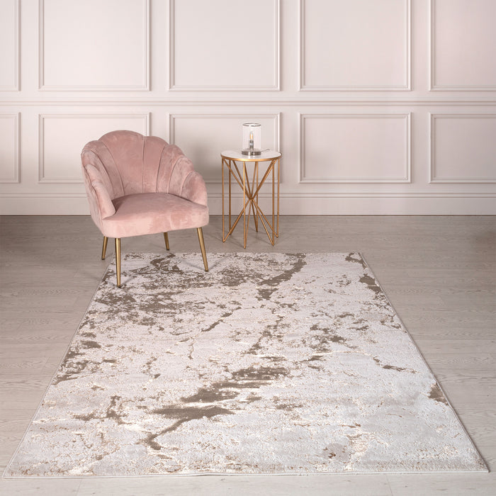 Marble Gold Strata Luxury Rug | WVH®