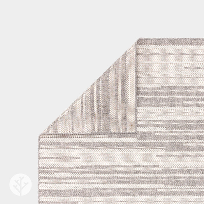 Matrix Grey Stripe Luxury Rug | WVH®