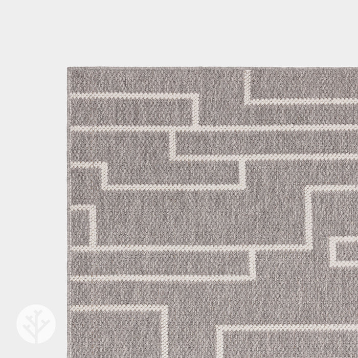 Matrix Grey Track Luxury Rug | WVH®