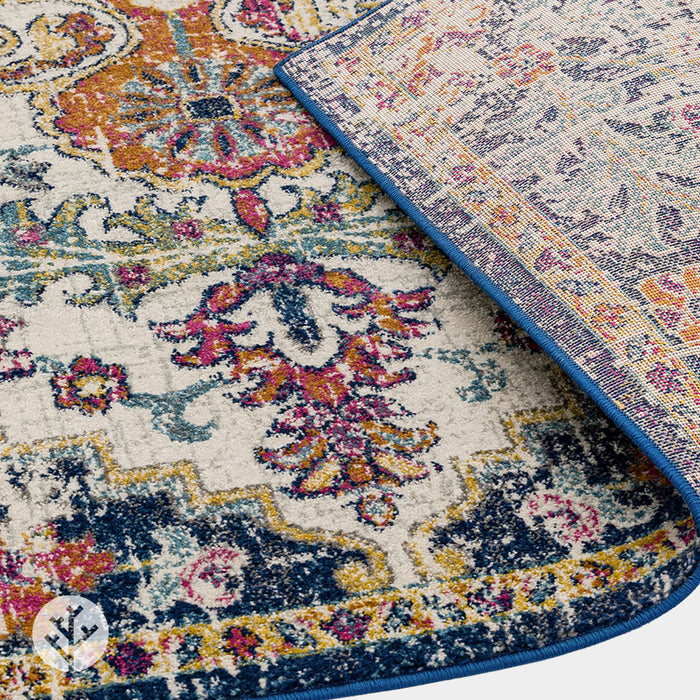 Moderni Multicoloured Medallion Luxury Rug | WVH®