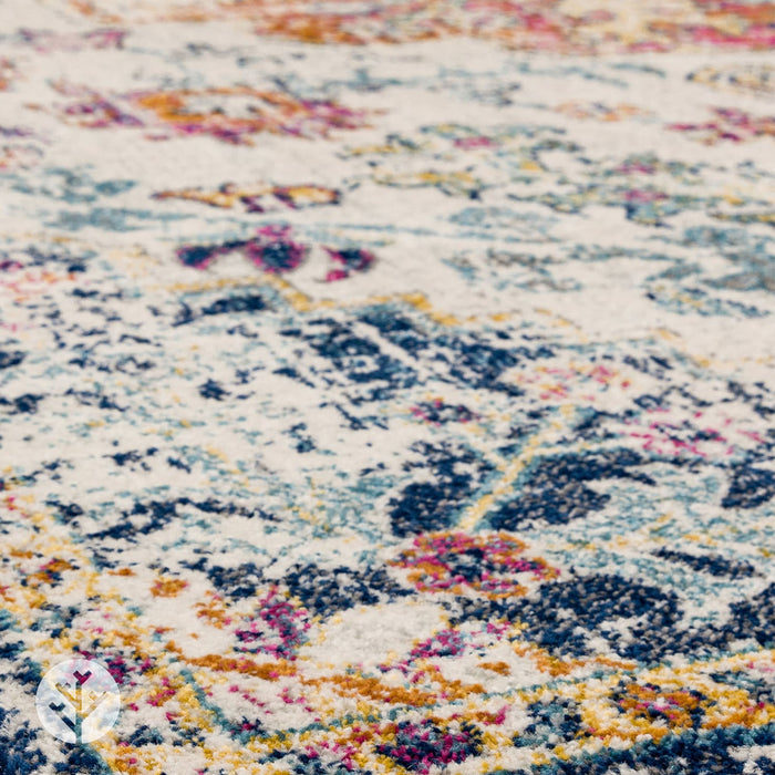 Moderni Multicoloured Medallion Luxury Rug | WVH®