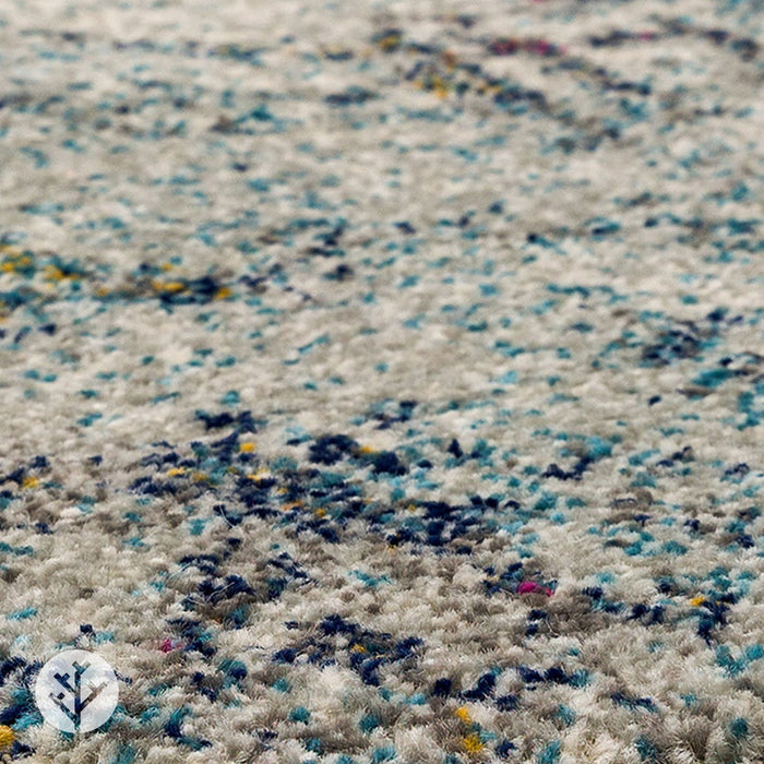 Moderni Navy Multi Luxury Rug | WVH®