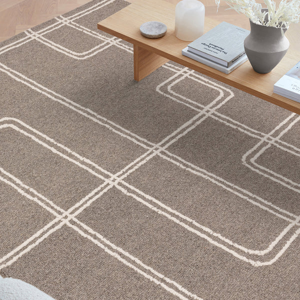 Pathway Grey Luxury Rug