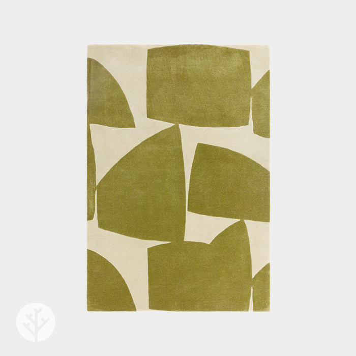 Retro Sage Kite Luxury Rug | WVH®