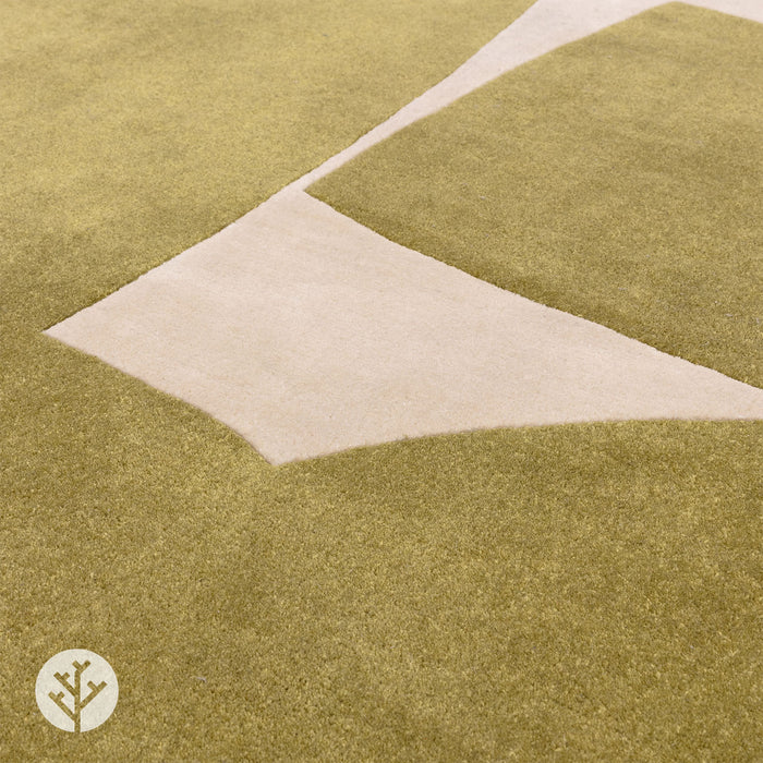 Retro Sage Kite Luxury Rug | WVH®