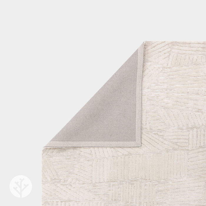 Shape Beige Trapezium Luxury Rug | WVH®