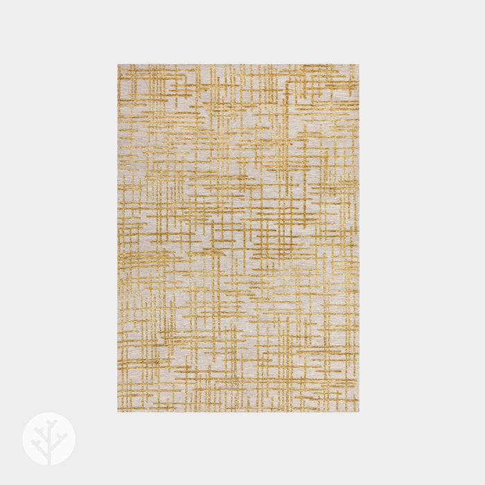 Shape Yellow Draft Luxury Rug | WVH®