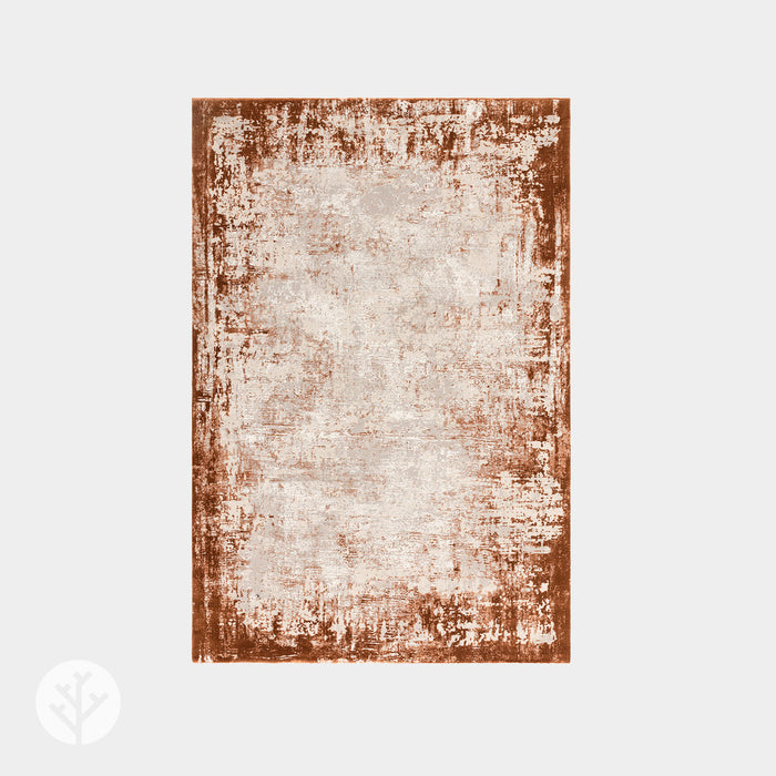 Urban Terracotta Border Luxury Rug | WVH®