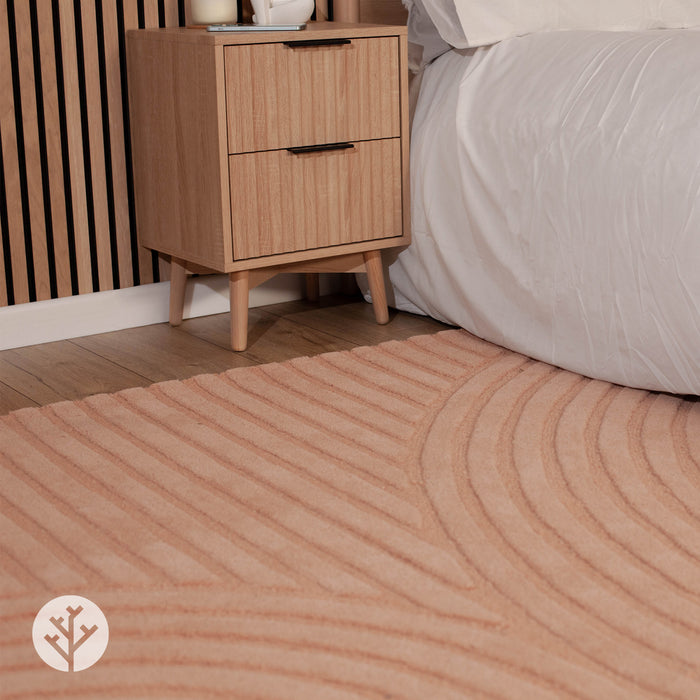 Wave Blush Luxury Rug | WVH®