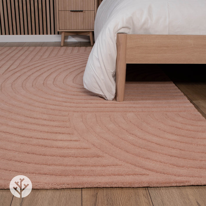 Wave Blush Luxury Rug | WVH®