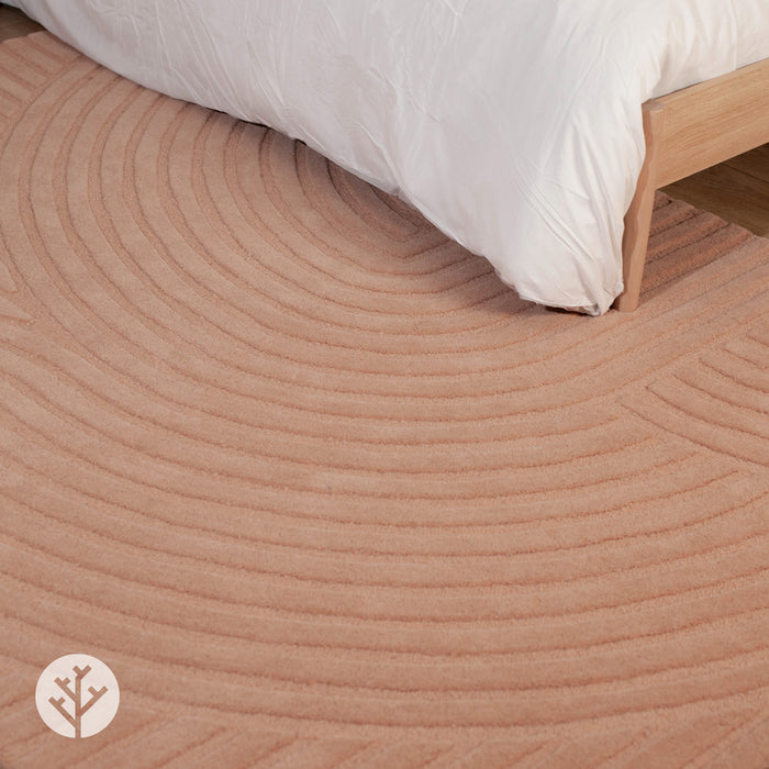 Wave Blush Luxury Rug | WVH®