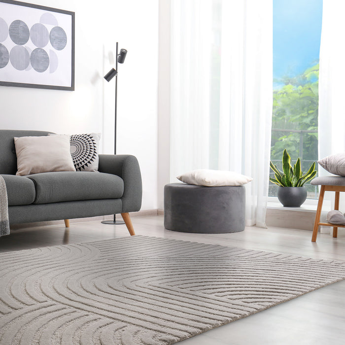 Wave Silver Luxury Rug | WVH®