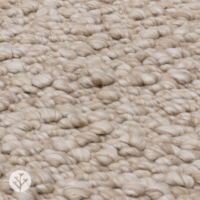 Woollen Taupe Luxury Rug | WVH®