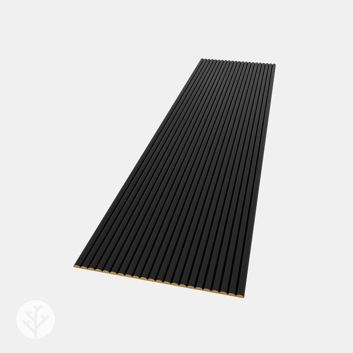 Flutto™ Black Ridge Flexible Tambour Wood Panels