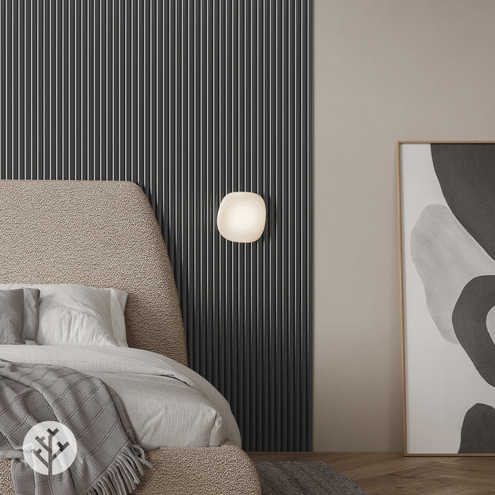 Flutto™ Grey Ridge Flexible Tambour Wood Panels