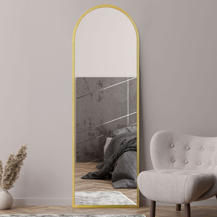 WVH® | The Arch | Metal Frame Leaner and Wall-Mountable Mirrors